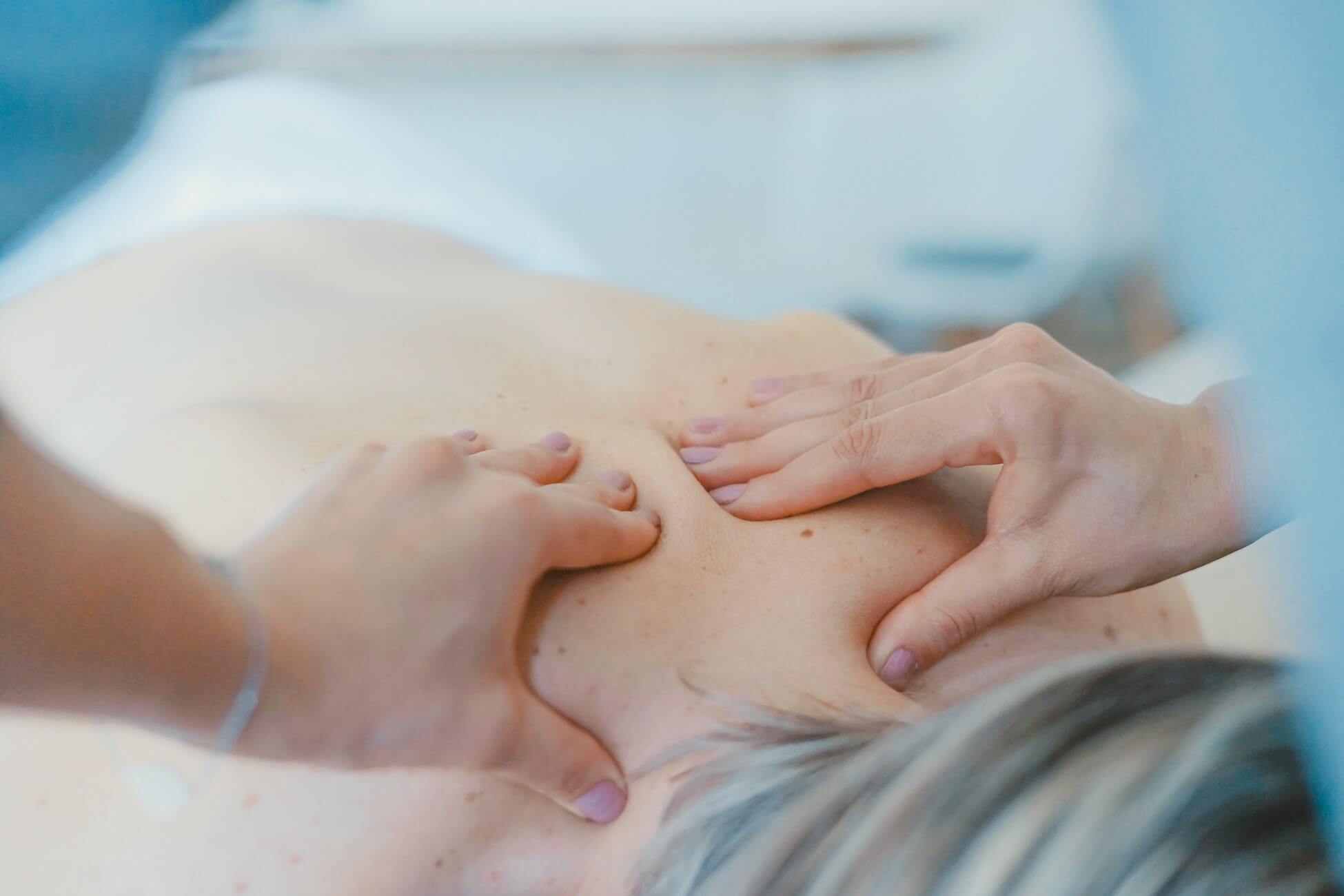 Person receiving therapy